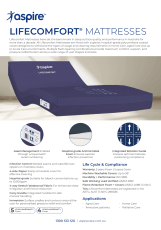 Aspire Lifecomfort Mattress Range Brochure