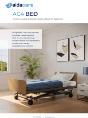 Aidacare AC4 Bed Brochure