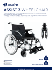 Aspire Assist 3 Wheelchair Flyer